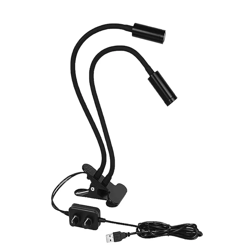 Electronics Repair Microscope - Gooseneck Lamp Microscope LED Light Universal