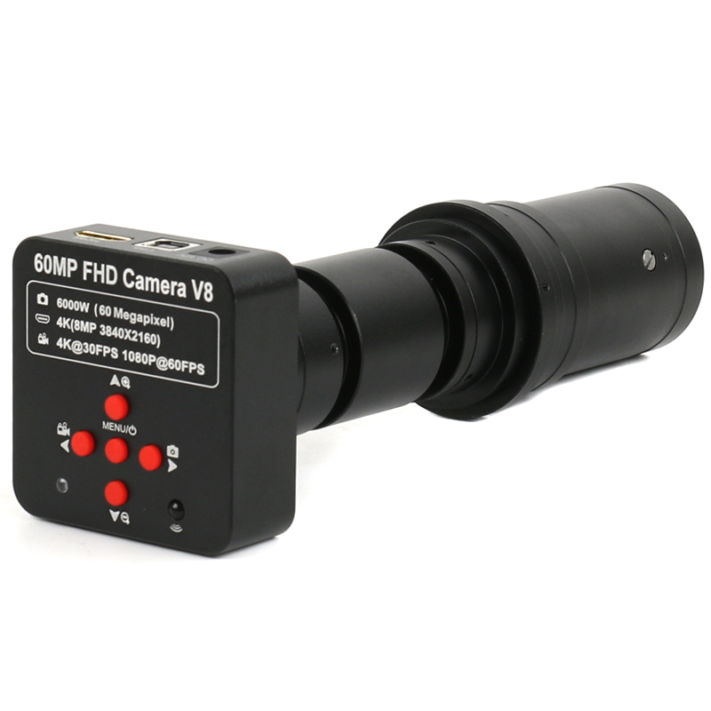 Electronics Repair Microscope - 4K 60MP HDMI USB Lab Industrial