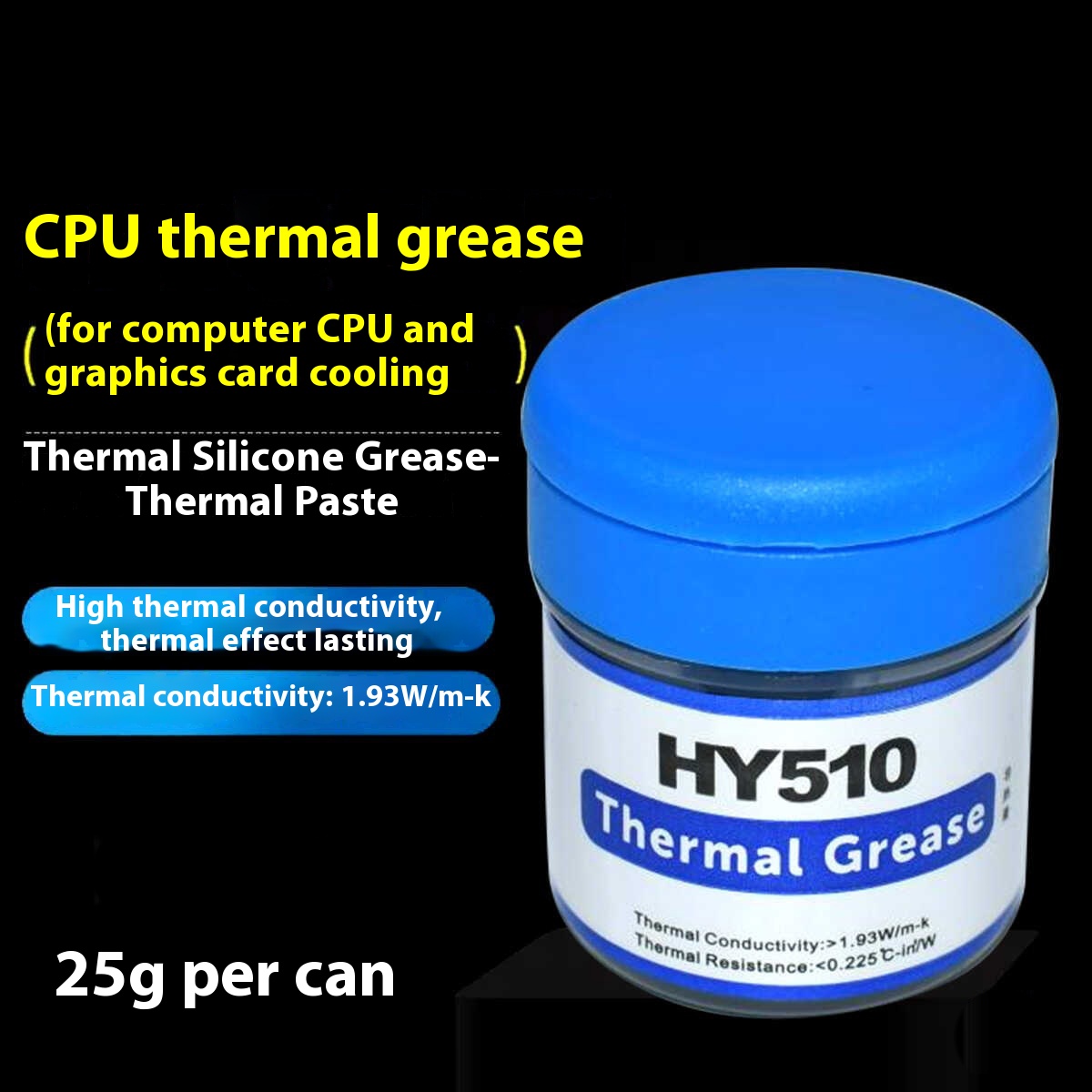 Thermal Paste Cpu - HY510 Desktop Computer CPU Thermal Grease