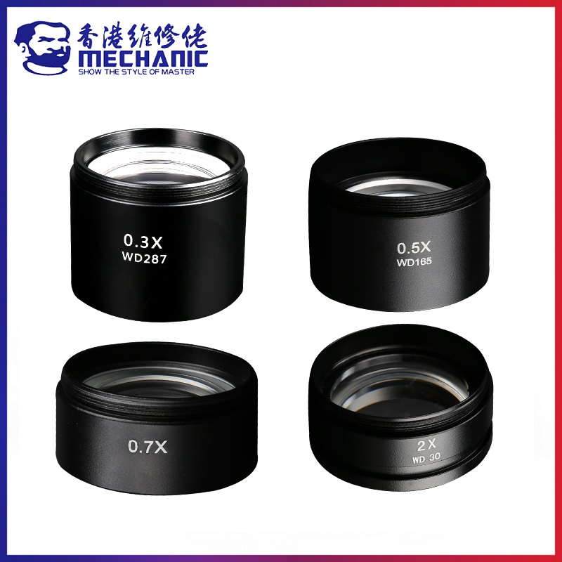 Electronics Repair Microscope - Thợ Cơ Khí 0.3X 0.5X 0.7X