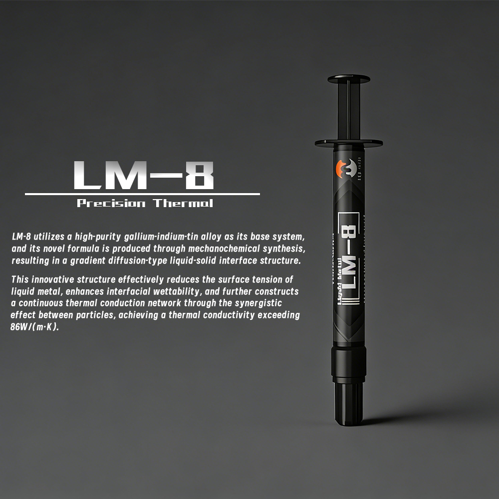 MJ-TECH LM-8 Liquid Metal Ther - đánh giá và giá Thermal Paste Cpu