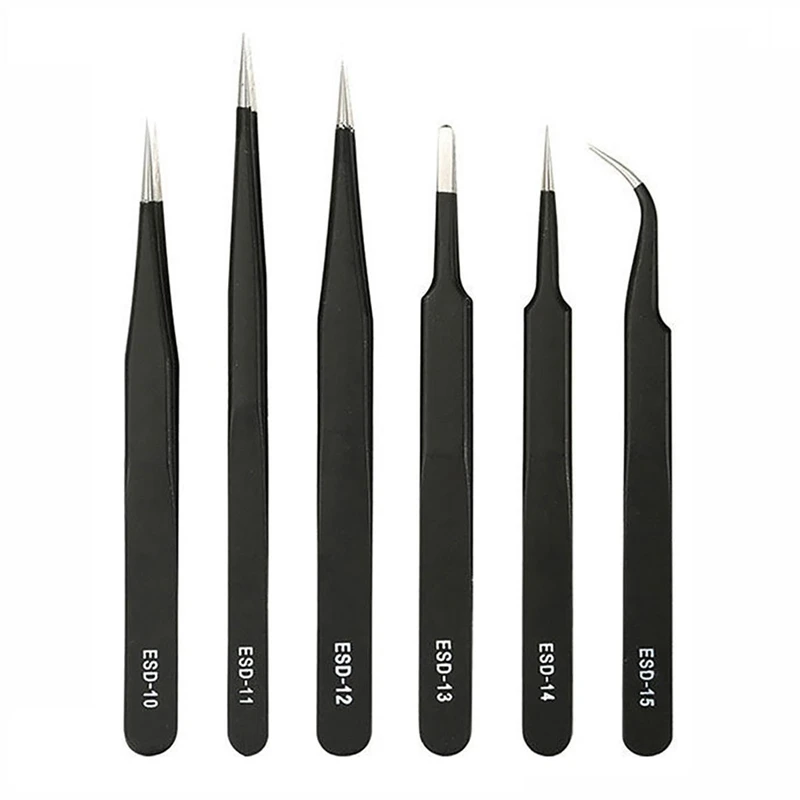 Precision Tweezers Set ESD Ant - đánh giá và giá Electronics Repair Tool Kit