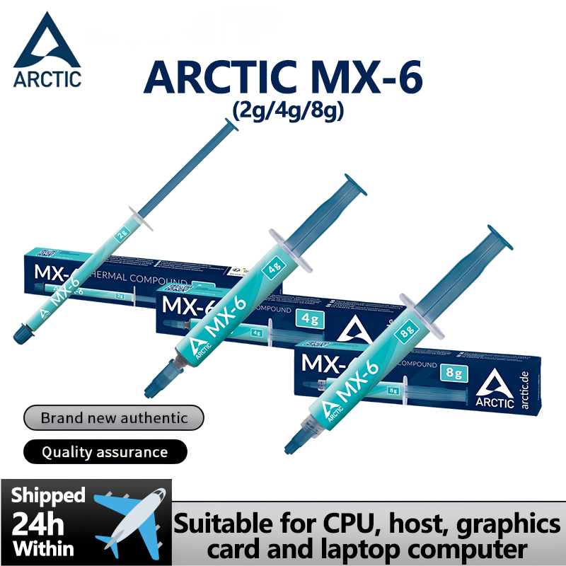 ARCTIC MX-6 (2g/4g/8g) Ultimat - đánh giá và giá Thermal Paste Cpu
