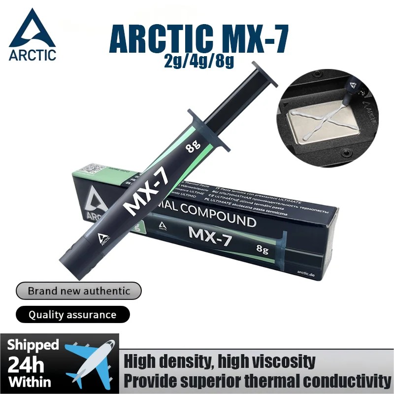 ARCTIC MX-6 (2g/4g/8g) Ultimat - đánh giá và giá Thermal Paste Cpu