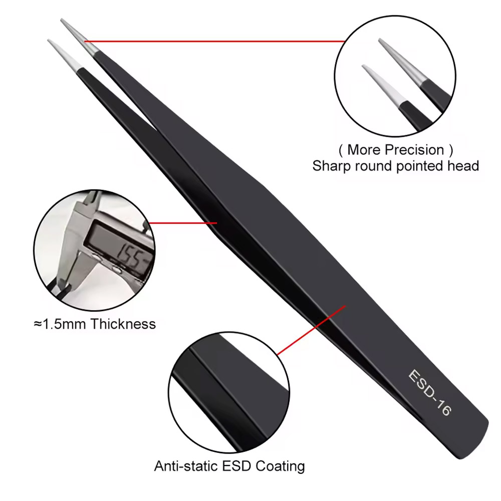 10Pcs/Set Precision Anti-Stati - đánh giá và giá Electronics Repair Tool Kit