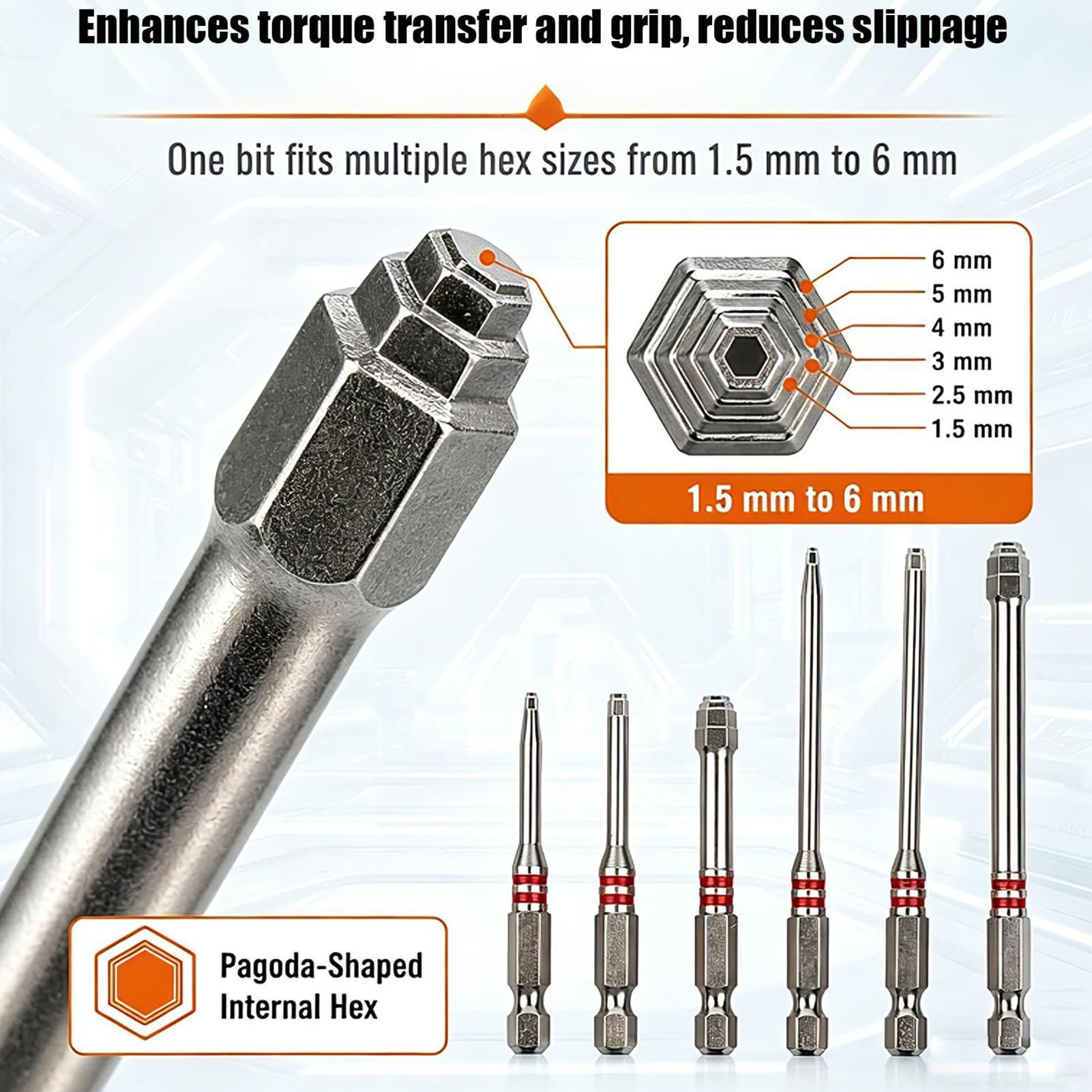 Screwdriver Bit Set 6-Piece Un - đánh giá và giá Electronics Repair Garage
