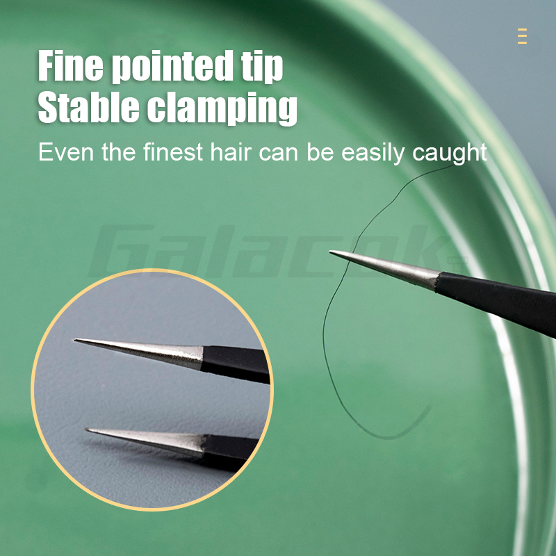 6pcs Precision Long Tweezers S - đánh giá và giá Electronics Repair Tool Kit