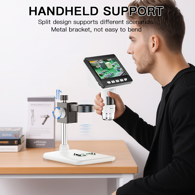 Digital Microscope with 4.3inc - đánh giá và giá Electronics Repair Microscope