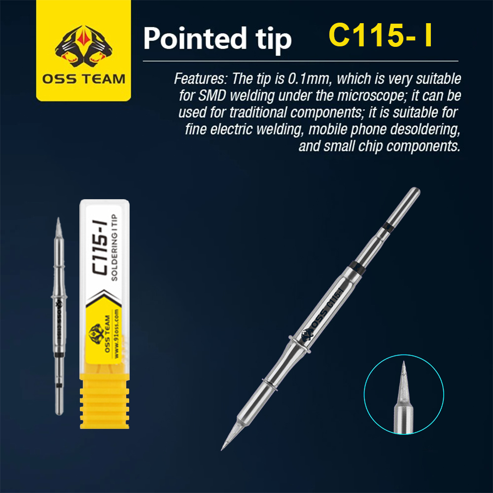 OSS TEAM C115 I/IS/K Soldering - đánh giá và giá Electronics Repair Team