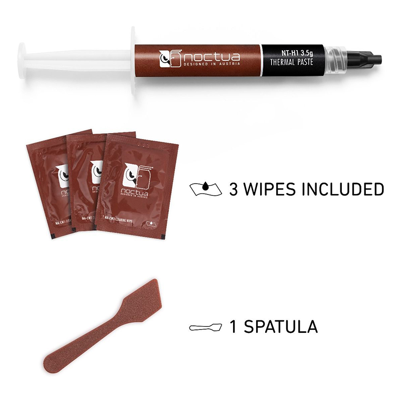 Noctua NT-H1 NT-H2 3.5g 10g Th - đánh giá và giá Thermal Paste Cpu